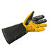 Рукавички зварювальника MIG/TIG - Curved, WELDPROSTAR, (0700005040) з підкладкою з флісу, посилені, розмір10, зшиті кевлар. ниткою, 35см Зображення