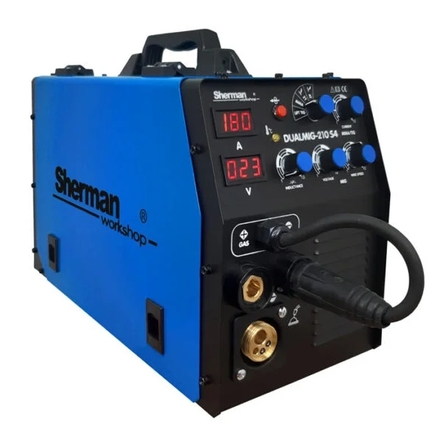 Сварочный полуавтомат 220В., 200А/60%, IGBT, Sherman workshop Изображение