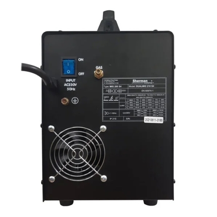 Сварочный полуавтомат 220В., 200А/60%, IGBT, Sherman workshop Изображение