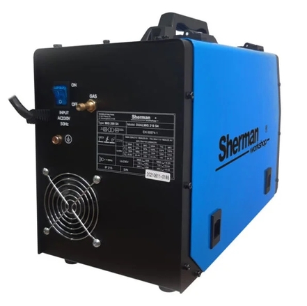 Сварочный полуавтомат 220В., 200А/60%, IGBT, Sherman workshop Изображение