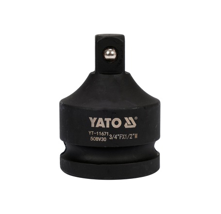 Перехідник ударний 3/4"(F) - 1/2"(M), YT-11671, Yato Зображення