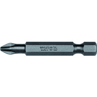 Біта торцева PH2x50мм, 1/4", (6,35мм), (50шт), AISI S2, NON SLIP SYSTEM, YT-7848, Yato Зображення