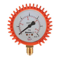 Манометр пропан LPG, 63мм, 6бар, M12x1.5 RH, Sherman profi Изображение