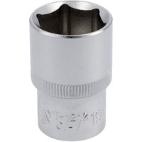 Головка торцева 1/2" 19мм  L=38мм, 6гр, CrV, YT-1212, Yato Зображення