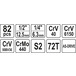 Набір інструменту 82 предметів (YT-12691), YATO Зображення