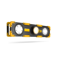 Ліхтар світлодіодний, прожектор, акумулятор 4000mAh, Powerbank, 1500люмен, COB LED + SMD LED, 330х80х60мм, 18649, KWeld Зображення