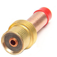 Корпус цанги, газова лінза TIG 17/18/26 - ф3,2мм, L48,5мм, KWeld Зображення