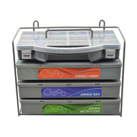 Набор уплотнительных колец, 3 типа в комплекте (HNBR+SAE+NBR), 900шт, G02801, Geko Изображение