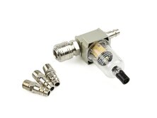 Фільтр осушувач повітря з швидкорозємом та штуцерами 1/4", G03162, Geko Зображення