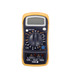 Мультиметр цифровий AC/DC 0-600В, 0-10А, 0-2MΩ, крона 9В; 6F22, 81773, Vorel Зображення