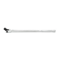 Вороток 1/2" с поворотной головкой на 180°, 380 мм, CrV, T00155, Tvardy Изображение