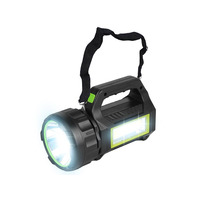 Ліхтар світлодіодний ручний, акумулятор 20000mAh, Powerbank,  діоди LED + COB, 30Вт, 7 режимів, LXHEL-T95, KWeld Зображення