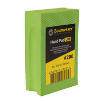 Губка полірувальна алмазна ручна гальванічна HAND PAD UNI №200, Baumesser Зображення