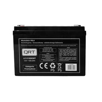 Акумуляторна батарея AGM 12V, 100Ah, 328x172x220мм, LX121000QRT, QRT Зображення