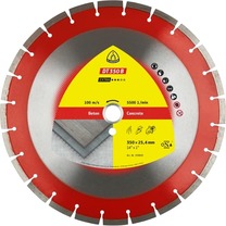 Диск алмазний відрізний 350х3,0х25,4мм, DT 350 B Extra, 339830, Klingspor Зображення