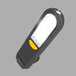 Ліхтар світлодіодний, 300люмен, COB + SMD LED, живлення - 3шт батарейки AAA (не входять в комплект), 180x51x25мм, 18614, KWeld Зображення
