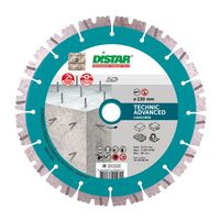 Диск алмазный отрезной 232х2,6/1,8x12x22,23-16-HIT, 1A1RSS/C3, Technic Advanced, Distar Изображение
