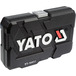 Набір головок торцевих 1/4", 23 предметів, YT-14451, Yato Зображення