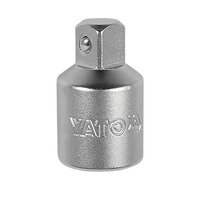 Переходник для торцевых головок 1/4"(F) - 3/8"(M), L=25мм, CrV 50BV30, YT-1438, Yato Изображение