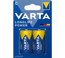 Батарейка VARTA C (LR14) Longlife Power B2 4914 MN1400 1.5V, Alkaline 2шт Зображення