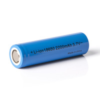 Акумулятор літієвий Li-Ion 18650,  без електроніки захисту 2200mAh, 3,6-3,7В, 18650, Keeppower Зображення