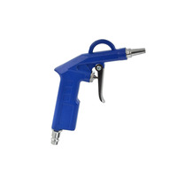Пневмопистолет продувочный, с короткой насадкой 25мм, MAX 0-10 bar, 1/4", G01173, Geko Изображение