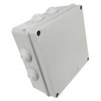 Коробка розподільча 100x100х70мм, Premium Grey P9, Кова Зображення