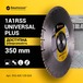 Диск алмазный отрезной 350x3,5/2,5x10x25,4-11,5-24 HIT, 1A1RSS/C3, Baumesser Uni PLUS Изображение