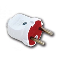 Вилка пряма без заземленням, 16А, 300-000-701, Horoz Electric Зображення