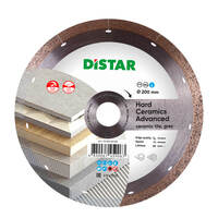 Диск алмазний відрізний 200x1,3x10x25,4, 1A1R, Hard ceramics Advanced, Distar Зображення