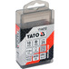 Біта торцева PZ2x25мм, 1/4", (6,35мм), (10шт), AISI S2, NON SLIP SYSTEM, YT-04712, Yato Зображення