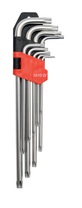 Набір ключів TORX T10-T50, 9од, CrV 6150, YT-0512, Yato Зображення