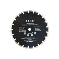 Диск алмазный отрезной 350x10х25, 4мм, PROFI, асфальт, 4300об/мин, G00279, Geko Изображение