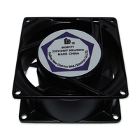 Вентилятор 80x80x38, AC 230V 50Hz, 8038FZY, 14W, 45м³/г, 2300об/хв, Axial Fan Зображення