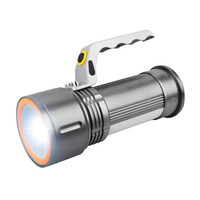 Ліхтар світлодіодний ручний, акумулятор 2400mAh, 1000lm, T6 + 16x SMD, KWeld Зображення