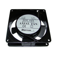 Вентилятор 92x92x25, AC 230V 50Hz, 9225FZY, 13W, 42м³/г, 2300об/хв, Axial Fan Зображення