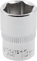 Головка торцева 1/4" 13мм  L=25мм, 6гр, CrV, YT-1412, Yato Зображення