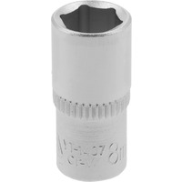 Головка торцева 1/4"  8мм  L=25мм, 6гр, CrV, YT-1407, Yato Зображення