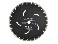 Диск алмазний відрізний 400x10х32мм, black, бетон, 3800об/хв, G00298, Geko Зображення