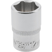 Головка торцевая 1/4" 12мм L=25мм, 6гр, CrV, YT-1411, Yato Изображение