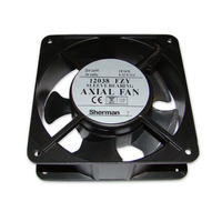 Вентилятор 120x120x38, DC 24V, 9,6W, 204м³/г, 3100об/хв, 100067513, Axial Fan Зображення