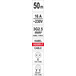 Подовжувач на котушці 50м, 3x2,5мм²-H05RR-F, 4 гнізда, 16A IP44, YT-8108, Yato Зображення