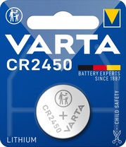 Батарейка Varta CR2450 / DL2450, 6450, 3V Зображення